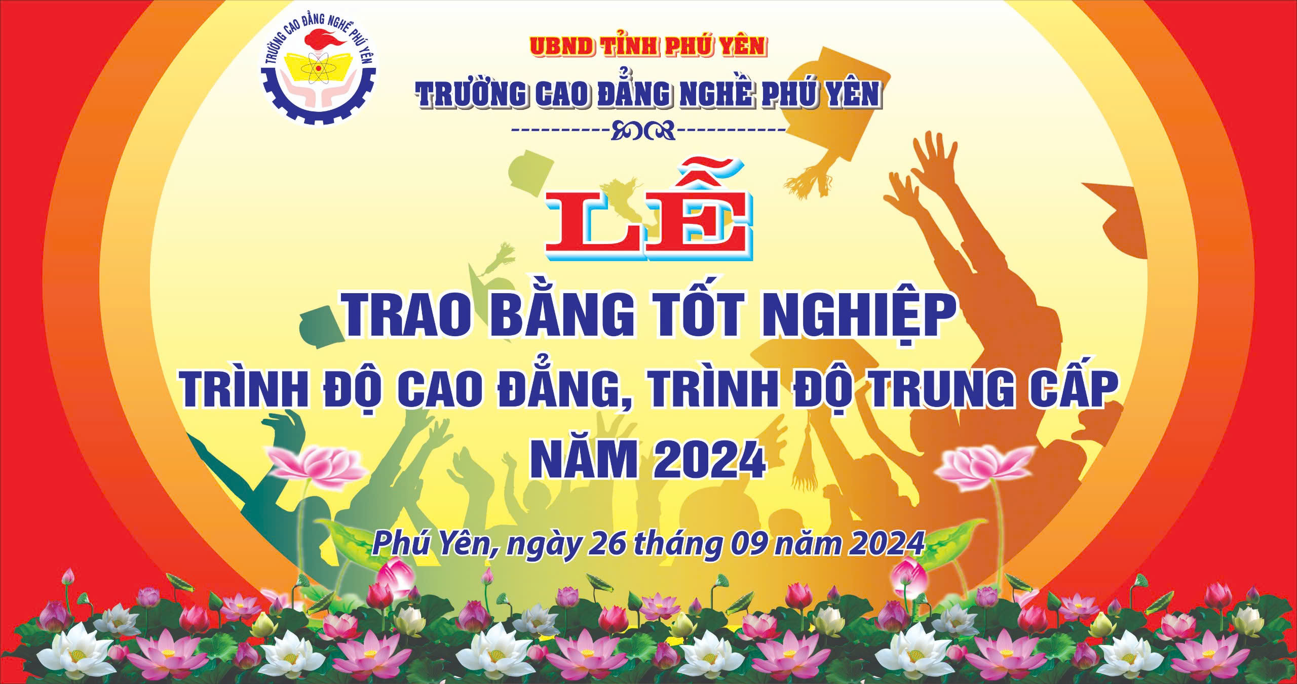 LỄ TRAO BẰNG TỐT NGHIỆP TRÌNH ĐỘ TRUNG CẤP, CAO ĐẲNG NĂM 2024